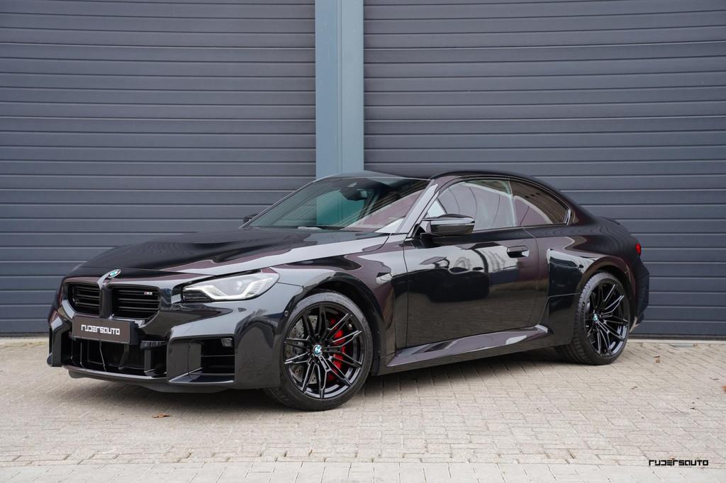 BMW M2 G87 | Handgeschakeld | Camera | HK | Sportstoelen + m, Achterwielaandrijving, Zwart, Adaptive Cruise Control, Zwart