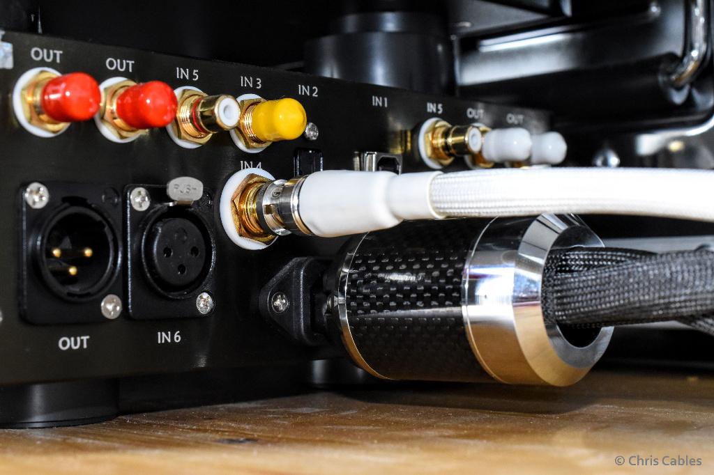 'The Crafty Coax' 75-Ohm digital COAX kabel van Chris Cables, Verzenden, Nieuw, 3451HB/44, Minder dan 2 meter