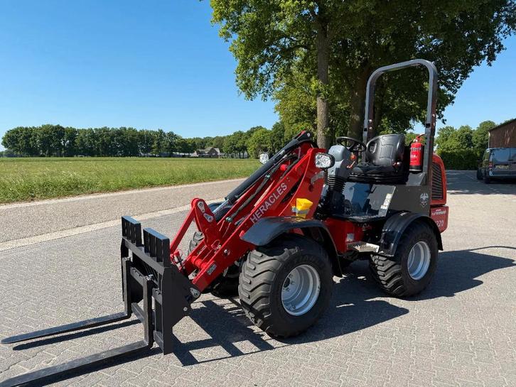 Heracles H220 PRO no cab mini shovel NIEUW (bj 2025), Zakelijke goederen, Machines en Bouw | Kranen en Graafmachines, Wiellader of Shovel