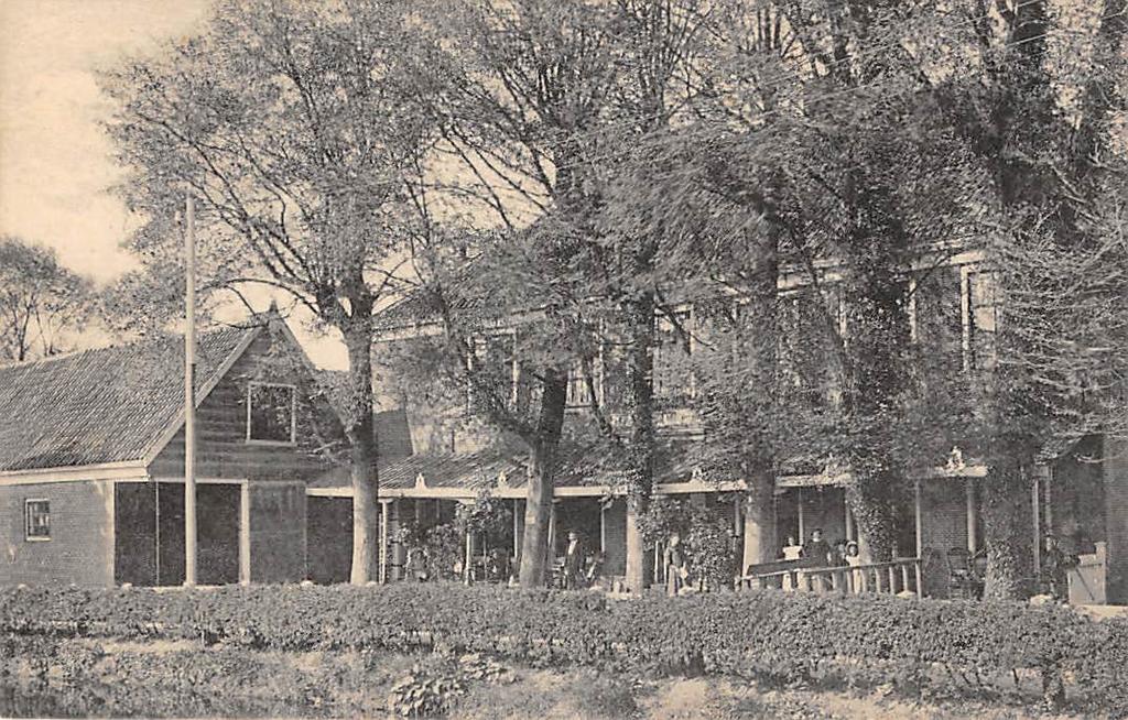 Abcoude Bondshotel Café Restaurant Van der Kroon, Verzamelen, Ophalen of Verzenden, Voor 1920, Ongelopen, Utrecht