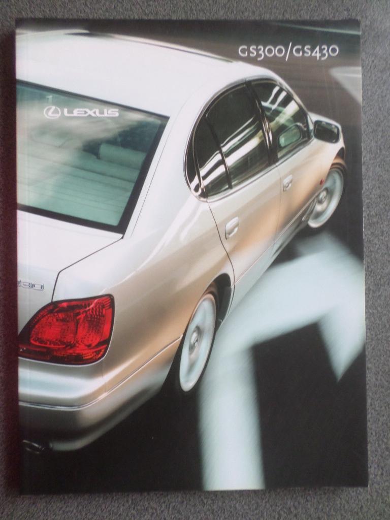 Lexus GS 300 & 430 Brochure, Ophalen of Verzenden, Zo goed als nieuw, Overige merken