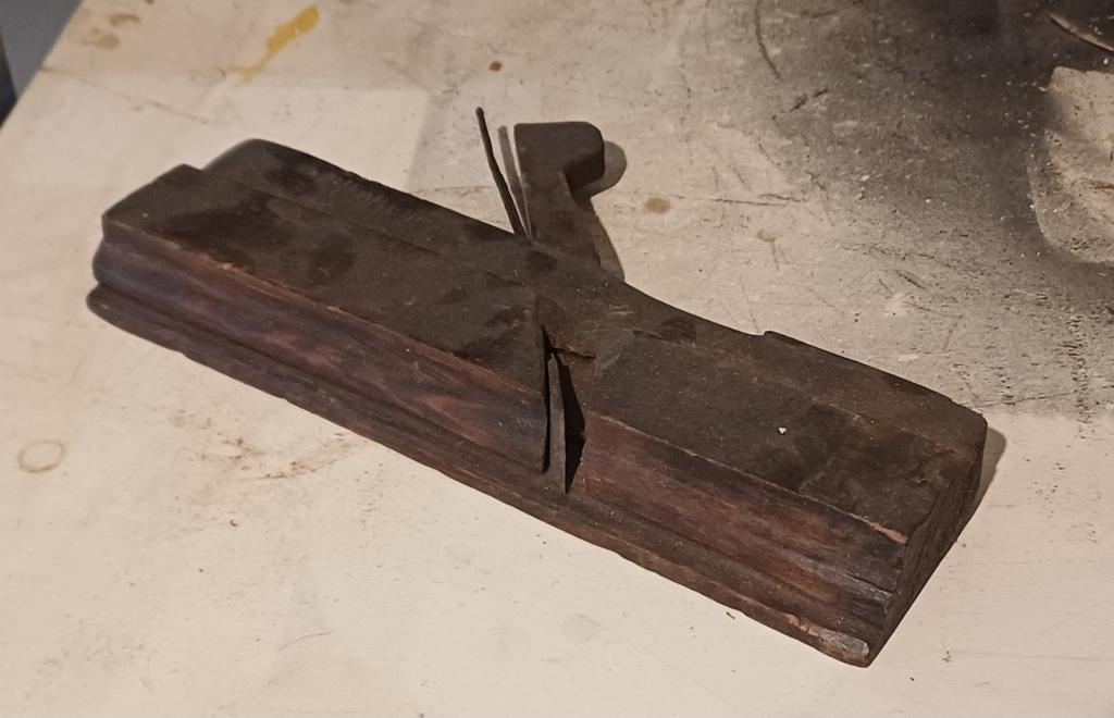 Houten profielschaaf, Doe-het-zelf en Verbouw, Ophalen of Verzenden, Gebruikt