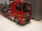 NZG Lohr Autotransporter 1:18 met MAN trekker, Ophalen, Nieuw, Auto, Overige merken