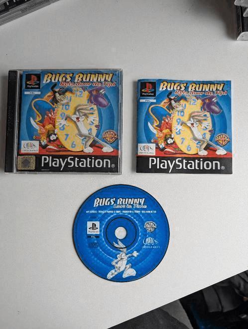 Bugs bunny reis door de tijd Ps1, Avontuur en Actie, 1 speler, Ophalen of Verzenden, Zo goed als nieuw