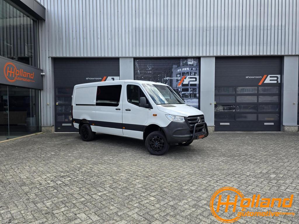 Mercedes Sprinter bestel 316 2.2 CDI L2H1 DC 4X4!, Auto's, Bestelauto's, Gebruikt, 4 cilinders, Met garantie (alle), Mercedes-Benz