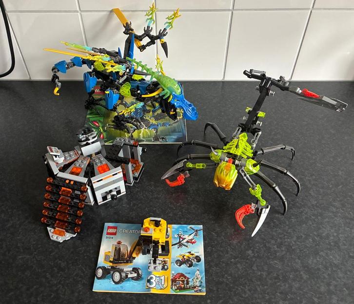 Lego creator,Hero Factory, star wars, bionicle niet compleet, Kinderen en Baby's, Speelgoed | Duplo en Lego, Gebruikt, Lego, Ophalen
