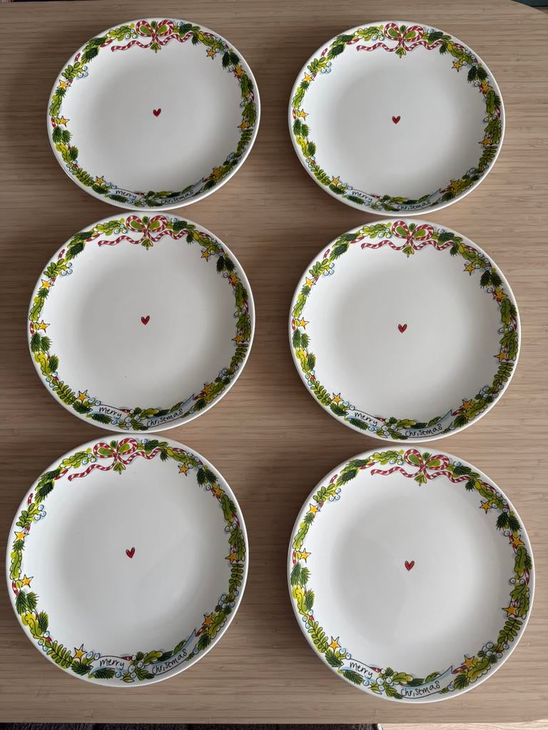 Blond Amsterdam kerstborden, Huis en Inrichting, Keuken | Servies, Ophalen, Blond Amsterdam, Nieuw, Bord(en)