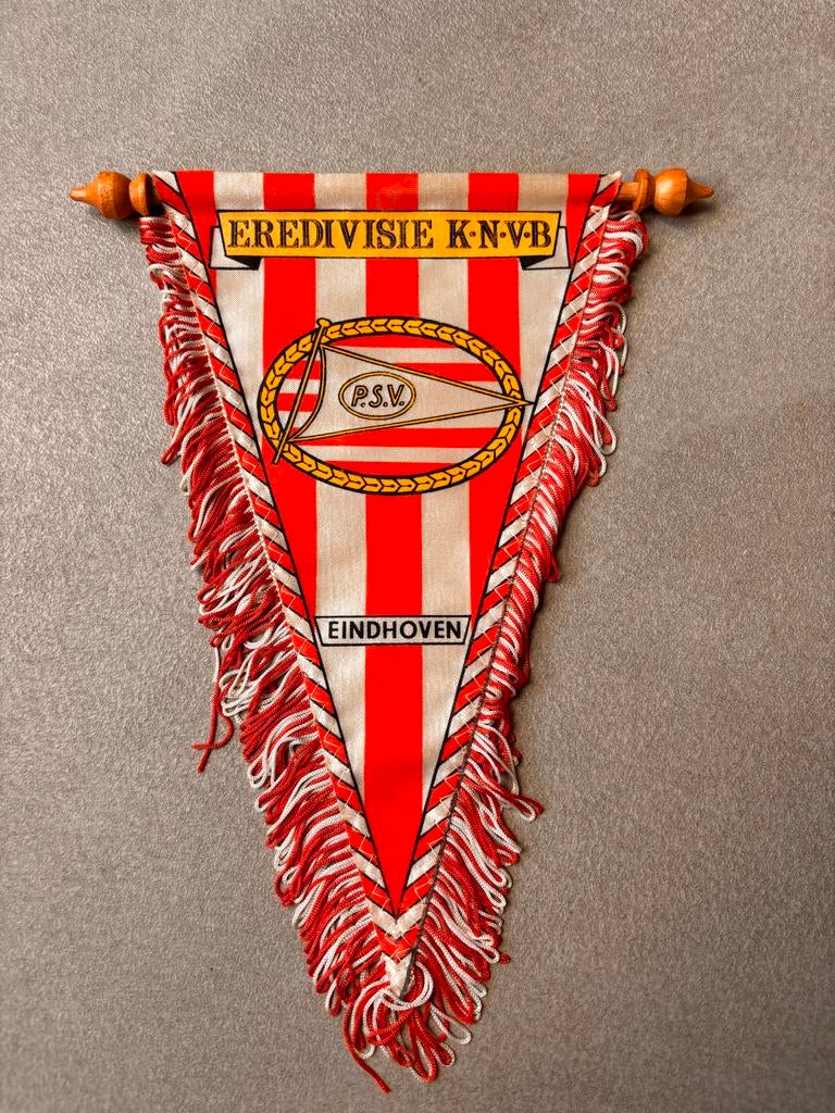 PSV Eredivisie KNVB vaantje, Ophalen of Verzenden, Gebruikt, PSV, Vaantje of Sjaal