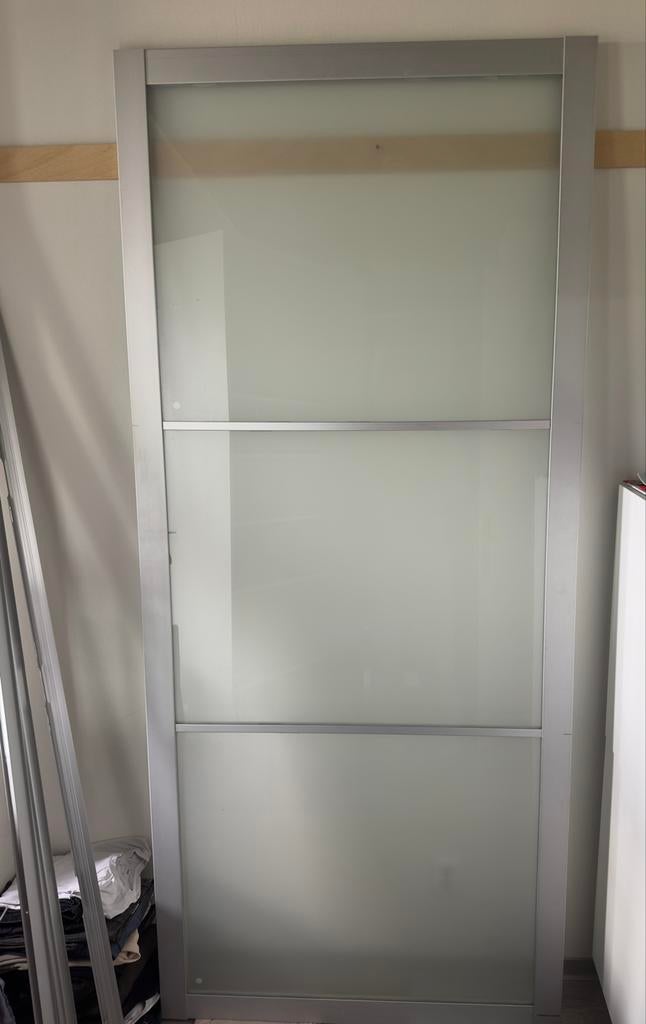 Ikea Pax Schuifdeuren met Frosted Glas, Ophalen, Gebruikt, 200 cm of meer, 50 tot 100 cm