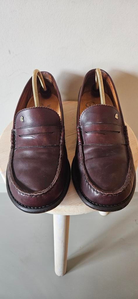 Greve loafers., Ophalen of Verzenden, Zo goed als nieuw, Rood, Instappers