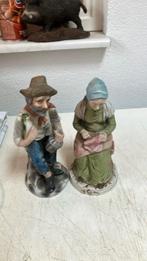 2 oude porseleinen beeldjes, Verzamelen, Beelden en Beeldjes, Ophalen of Verzenden, Zo goed als nieuw