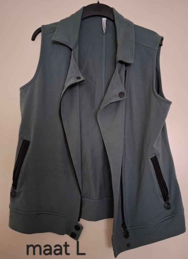 bodywarmer, Kleding | Dames, Bodywarmers, Ophalen of Verzenden, Zo goed als nieuw, Groen