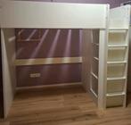 IKEA hoogslaper roze met kast en opbergruimte, Ophalen of Verzenden