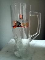 Bitburger Biermok met handvat met DFB logo, Verzamelen, Biermerken, Ophalen of Verzenden, Zo goed als nieuw, Glas of Glazen, Overige merken