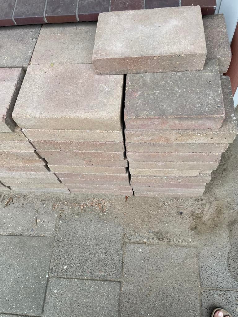 Bestrating, Tuin en Terras, Ophalen, Zo goed als nieuw, Beton, Klinkers