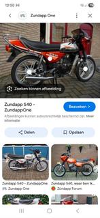 Te koop gevraagd bagage rek zundapp 540, Fietsen en Brommers, Ophalen of Verzenden