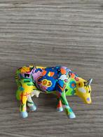 Kleurrijk Koe Beeldje - Handgeschilderd Decoratie, Verzenden, Zo goed als nieuw, Dier