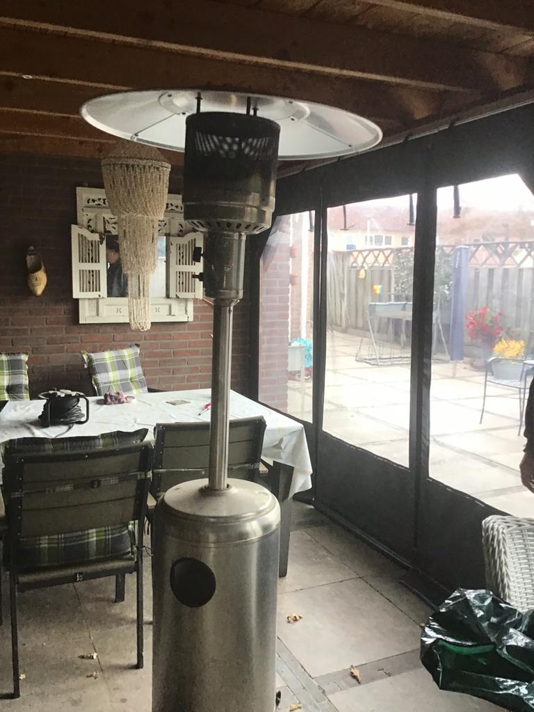 Terrasverwarmer, Tuin en Terras, Ophalen, Gebruikt, Gas, Vloer