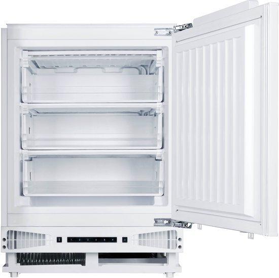 Inventum onder/inbouwvriezer IVR0822D - 82 cm - Wit