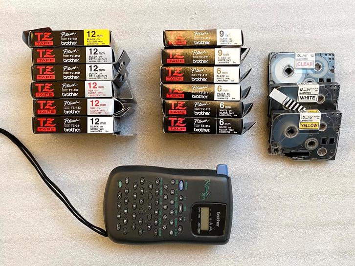 Brother P-Touch TZ Labeltape, Computers en Software, Labelprinters, Ophalen of Verzenden