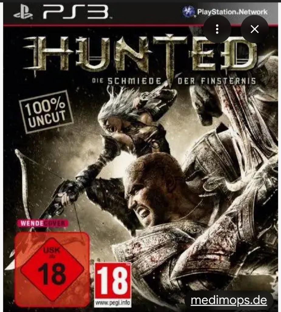 GEZOCHT: Hunted: The Demon's Forge PS3 (werkend exemplaar), Spelcomputers en Games, Gebruikt, Vanaf 18 jaar, 2 spelers, Ophalen of Verzenden