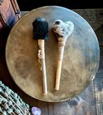 OVERGEDRAGEN Sjamanendrum Paard 47 cm incl ratel en drumstok, Ophalen of Verzenden, Nieuw, Trommel