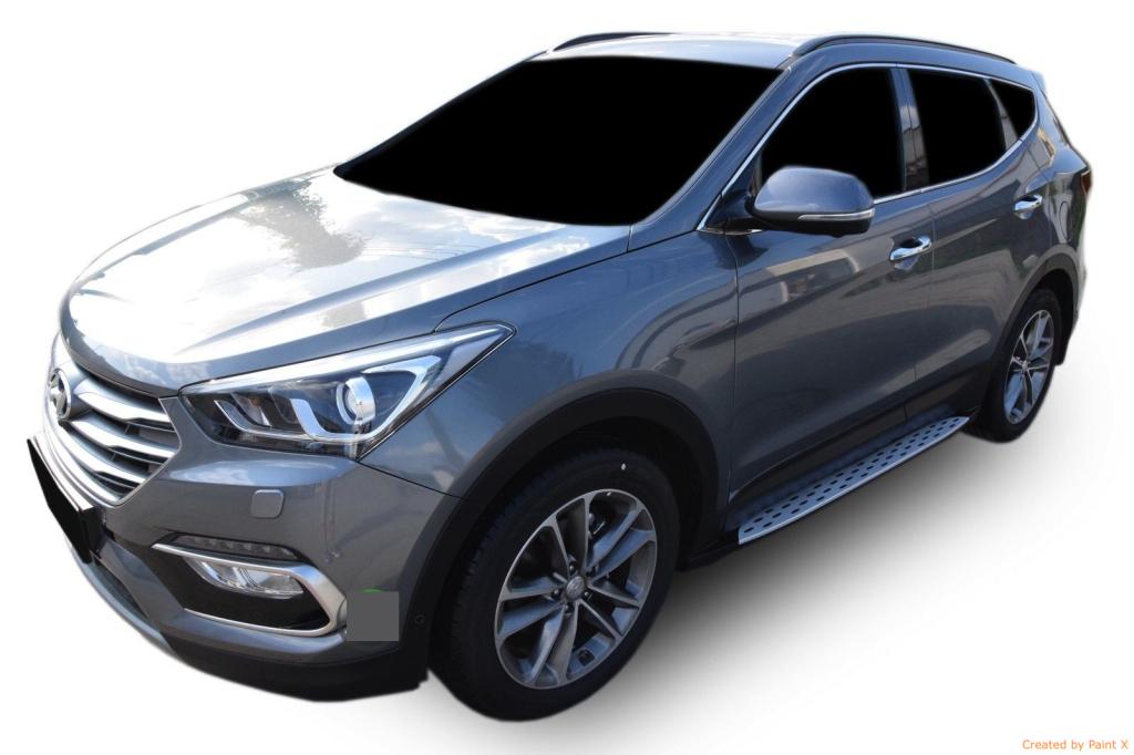 Treeplanken voor de Hyundai Santa Fe 2013 - 2018 NIEUW !!!!, Nieuw, Jan Sangerslaan 16, MBG, Mbg@ziggo.nl