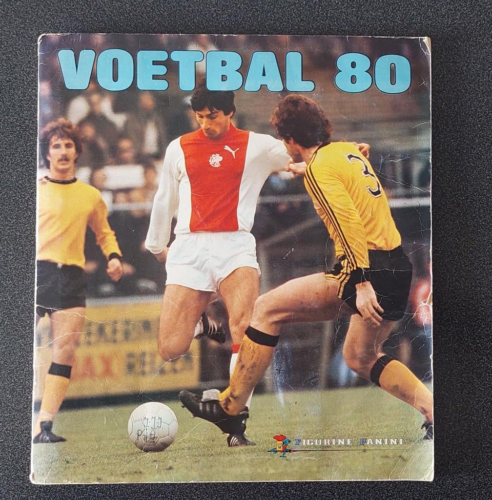 Panini voetbal 1980 compleet album Gullit, Ophalen of Verzenden, Gebruikt, Overige binnenlandse clubs, Poster, Plaatje of Sticker