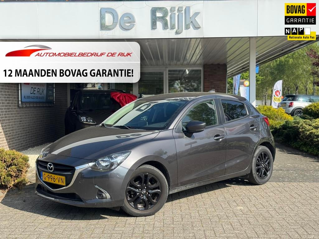 Mazda 2 1.5 Skyactiv-G Sport Selected | Navi, Cruise, Airco,, Auto's, Mazda, Voorwielaandrijving, Start-stop-systeem, Stof, Origineel Nederlands