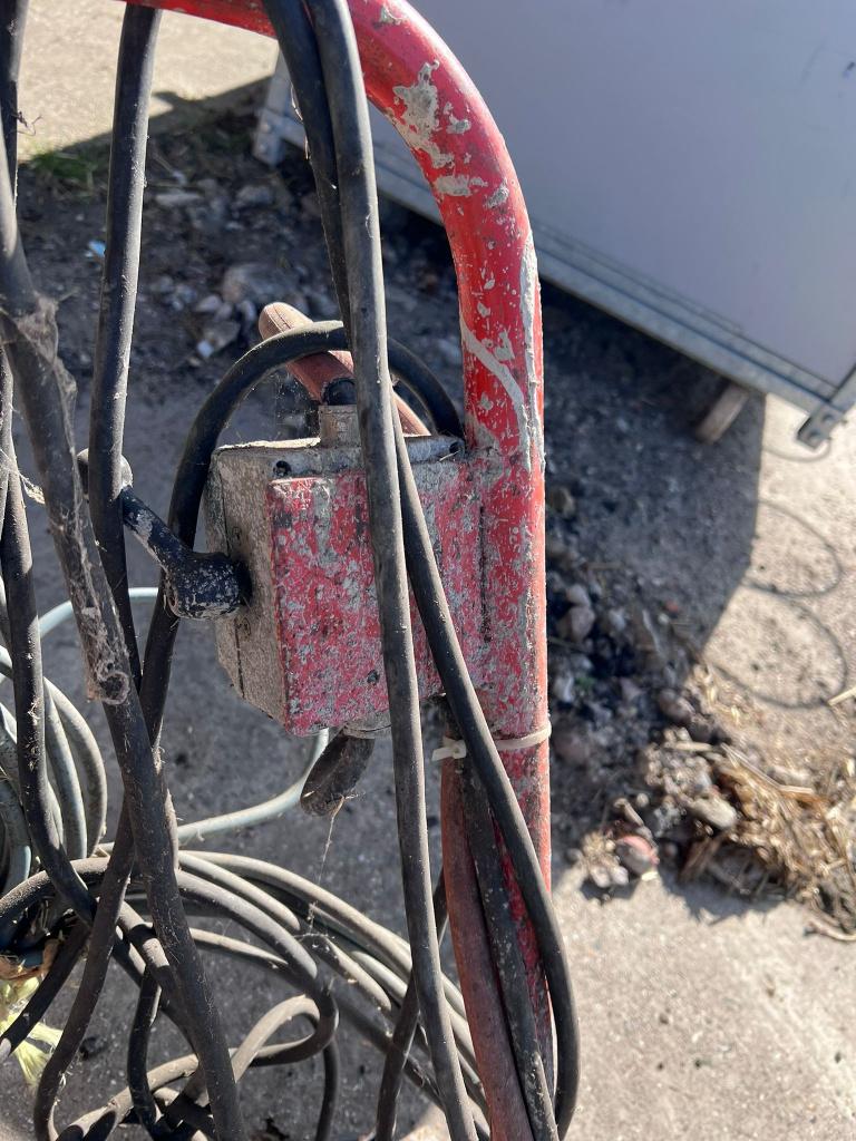 Beton af trillen verdichten egaliseren, Doe-het-zelf en Verbouw, Ophalen, Gebruikt