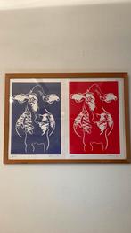 Abstract schrilderij peter dieme, Ophalen