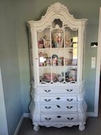 Super leuke brocante vitrinekast / buikkast, Ophalen, 100 tot 150 cm, 200 cm of meer, Zo goed als nieuw