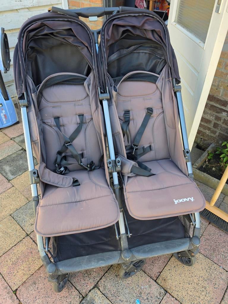 2 persoons buggy, Ophalen of Verzenden, Gebruikt, Kinderwagen of Buggy