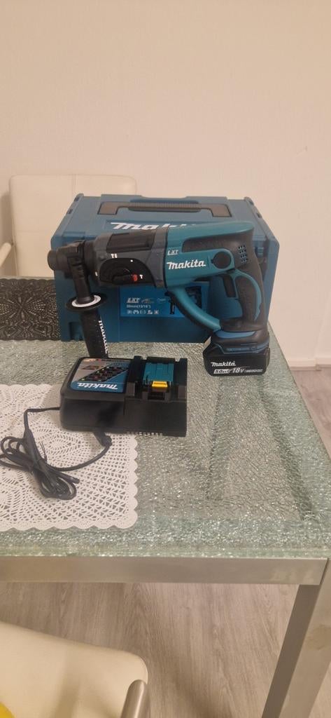 Makita Combihamer DHR202ZJ 18V, Doe-het-zelf en Verbouw, Boor- en/of Breekhamer, Ophalen of Verzenden, Variabele snelheid, Gebruikt