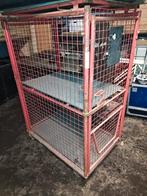 Stevige gasflessenkar of bloemenkar op wielen, Ophalen