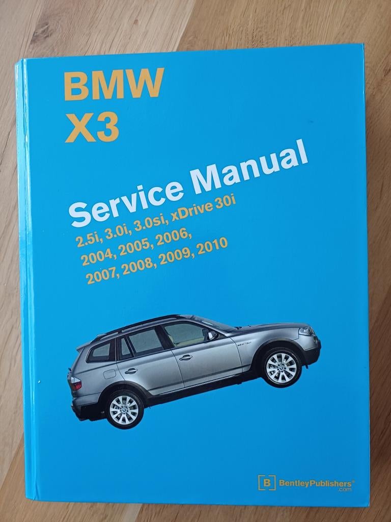 BMW X3 (E83) Service Manual 2004-2010 - Bentley Publishers, Auto diversen, Handleidingen en Instructieboekjes, Ophalen of Verzenden