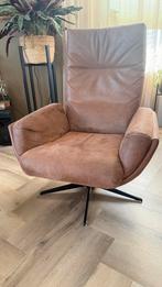 2x Microleder Fauteuils incl. Hocker, Huis en Inrichting, Ophalen, Gebruikt, Overige materialen, 75 tot 100 cm
