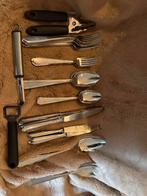 Diverse bestekset met openers en dunschiller, Ophalen, Zo goed als nieuw, Rvs of Chroom, Vaatwasserbestendig
