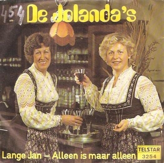 Vinylsingles de jolanda's gezocht, Ophalen of Verzenden, Zo goed als nieuw, Overige formaten, Levenslied of Smartlap