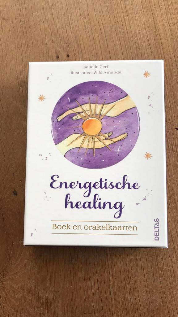 Isabelle CERF - Energetische healing - Boek en orakelkaarten, Boeken, Tarot of Kaarten leggen, Overige typen, Ophalen of Verzenden
