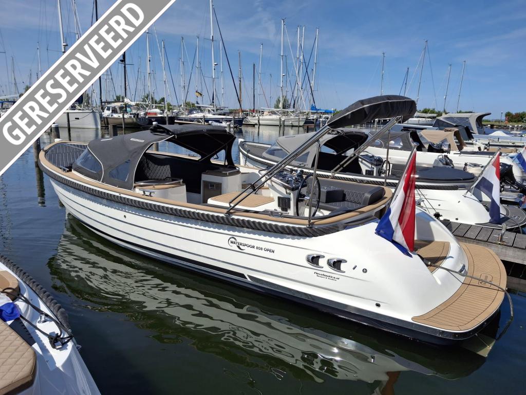 Waterspoor Tender 808 Open | Yanmar 195pk | Direct leverbaar