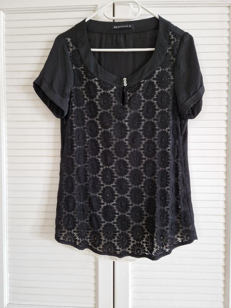 Top expresso maat 36., Kleding | Dames, Tops, Ophalen, Expresso, Zwart, Zo goed als nieuw