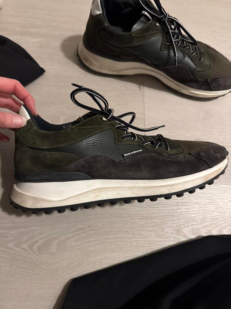 Floris van Bommel sneakers maat 10 (43-44), Bruin, Ophalen of Verzenden, Sneakers of Gympen, Zo goed als nieuw