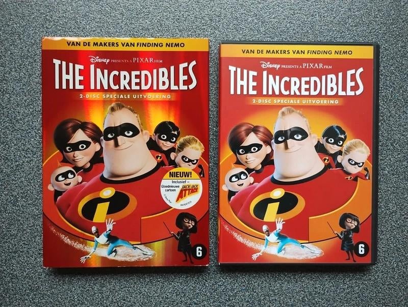 Disney Pixar The Incredibles 2-Disc Speciale Uitvoering, Cd's en Dvd's, Tekenfilm, Verzenden, Amerikaans, Zo goed als nieuw