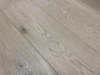 Eiken duoplank vloer wit geolied 19mm dik en 235mm breed, Parket, 75 m² of meer, Wit, Nieuw