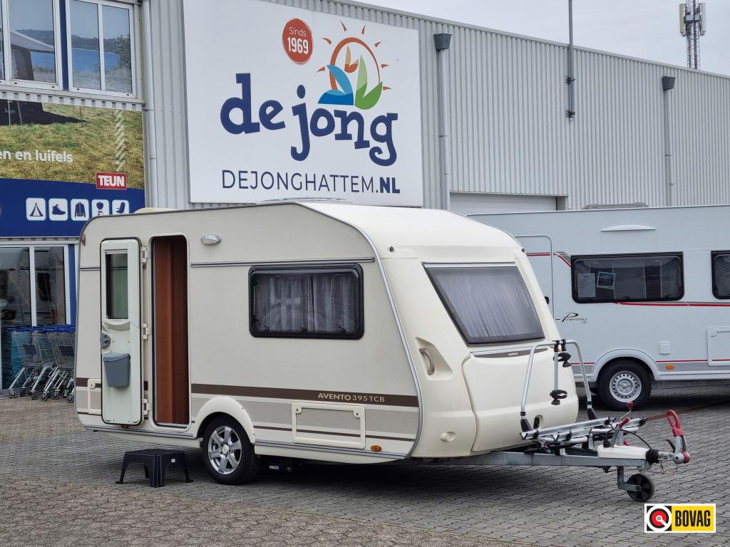 Avento Touristique Comfort 395 TCB Enkele bedden - Mover, Caravans en Kamperen, Overige typen, Standaardzit, Bedrijf, 750 - 1000 kg