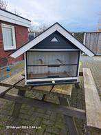 Mooi duivenhok voor aan de wand. Castle., Ophalen, Hout, Vogelkooi