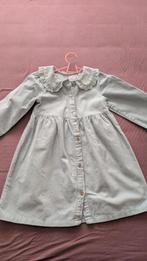 Jurk maat 122 - ribstof lichtblauw met kraagje, Kinderen en Baby's, Kinderkleding | Maat 122, Meisje, Ophalen of Verzenden, Zo goed als nieuw