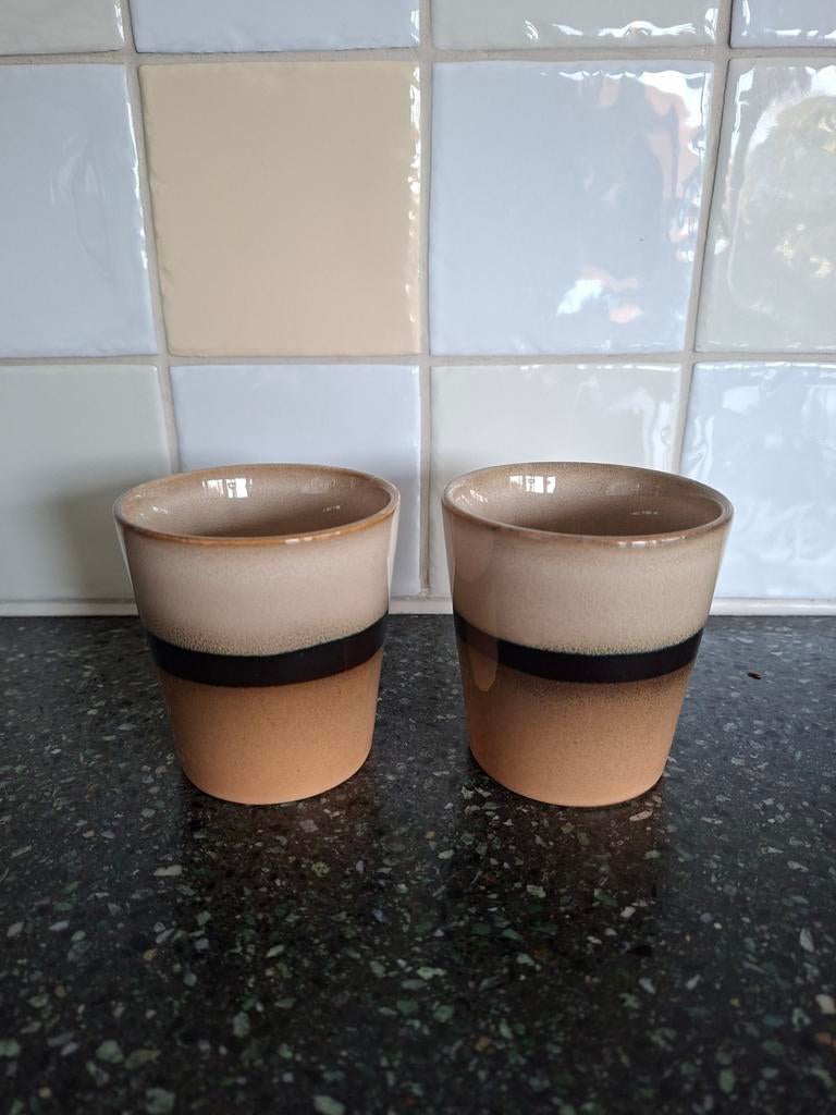 HK Living Tornado mokken, Huis en Inrichting, Keuken | Servies, Ophalen of Verzenden, Keramiek, Overige stijlen, Kop(pen) en/of Schotel(s)