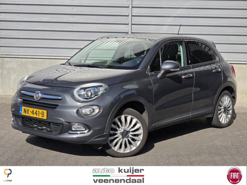 Fiat 500X 140PK | Lounge | Trekhaak | Navigatie | PDC | 18"|, Auto's, Fiat, Gebruikt, 4 cilinders, Met garantie (alle), Origineel Nederlands